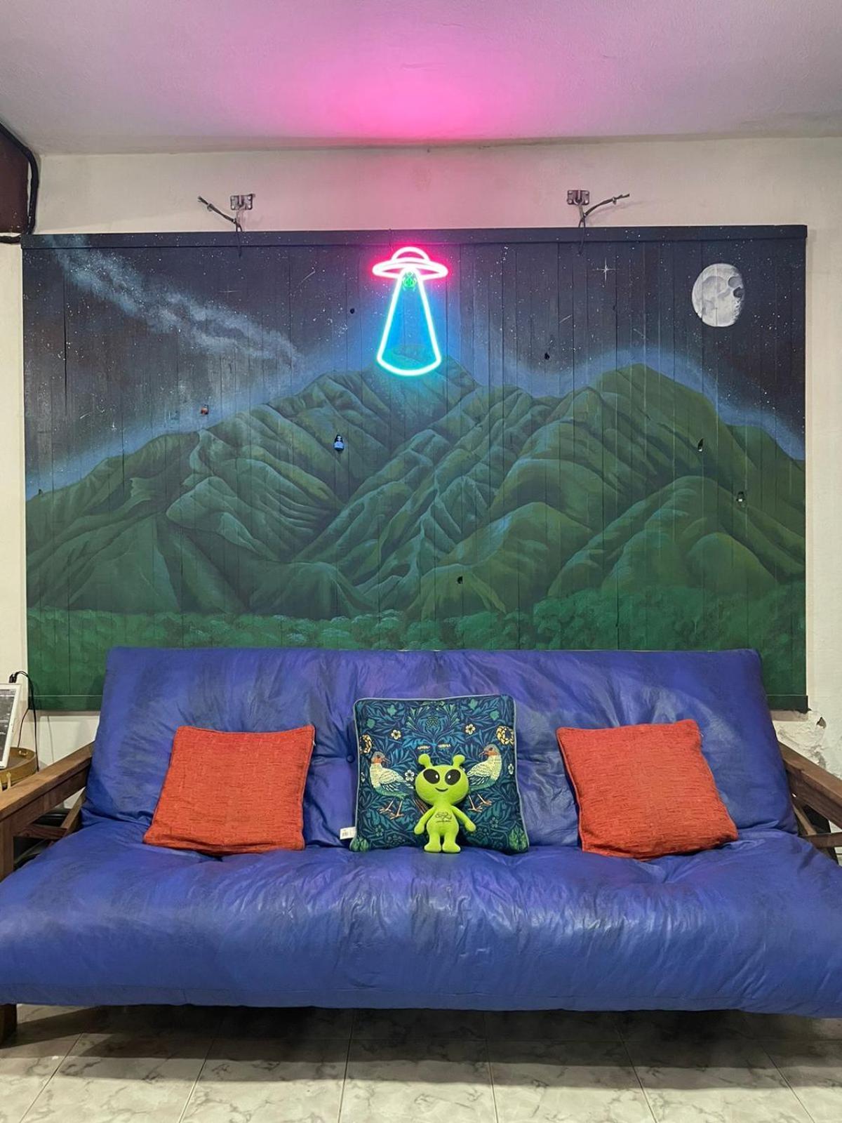 Puerta Azul Hostel Capilla del Monte Dış mekan fotoğraf