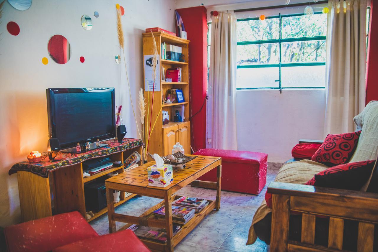 Puerta Azul Hostel Capilla del Monte Dış mekan fotoğraf